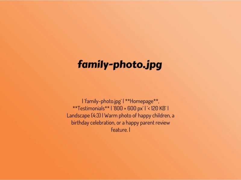 Trusted by Families